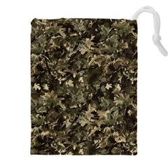 Camouflage Army Survival Uniform Drawstring Pouch (4xl) by Posterlux