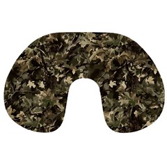 Camouflage Army Survival Uniform Travel Neck Pillow by Posterlux
