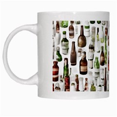 Bottle Chic Print Patterns White Mug by BellaVistaTshirt02