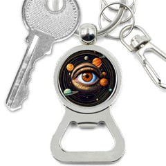 Eye Of The Universe (ai) Bottle Opener Key Chain by dflcprintsclothing