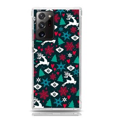 Holiday Season Pattern December Happy Holidays Merry Christmas Winter Family Festive New Year Samsung Galaxy Note 20 Ultra Tpu Uv Case by Maspions
