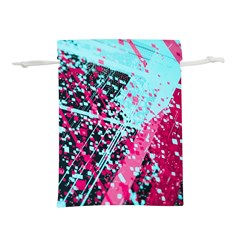 Colorful Splashes Grunge, Abstract Art Lightweight Drawstring Pouch (l) by kyorashop23