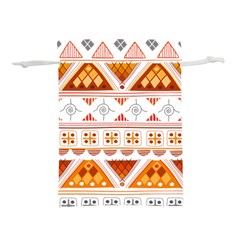 Bright Aztec Ethnic Seamless Pattern Lightweight Drawstring Pouch (m) by Bedest