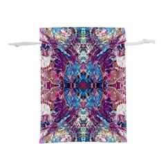 Abstract Symmetry Lightweight Drawstring Pouch (s) by kaleidomarblingart