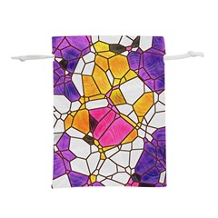 Architecture Glass Abstract Pattern Lightweight Drawstring Pouch (l) by Bedest