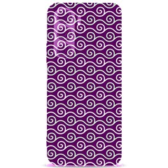 Violet White Pattern Samsung Galaxy S24 Plus 6 7 Inch Black Tpu Uv Case by ytdream