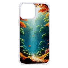 Autumn Trees Nature Iphone 13 Pro Max Tpu Uv Print Case by Bedest
