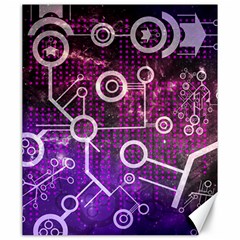 Cosmic Network Geometric Art Canvas 20  X 24  by ExtraAwesomeSauce