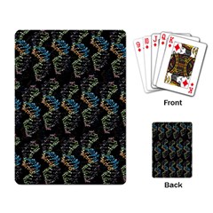 Multicolored Dna Strand Art Playing Cards Single Design (rectangle) by ExtraAwesomeSauce