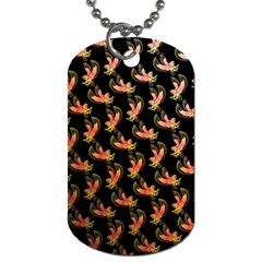 Regal Eagle Pattern Dog Tag (two Sides) by ExtraAwesomeSauce