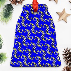 Eye Of Horus Pattern Bell Ornament (two Sides) by ExtraAwesomeSauce