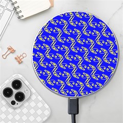 Eye Of Horus Pattern Wireless Fast Charger(white) by ExtraAwesomeSauce
