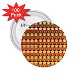 Gradient Lion Head Pattern 2.25  Buttons (100 pack)  Front