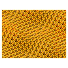 Pixel Art Mushroom Pattern Premium Plush Fleece Blanket (extra Small) by ExtraAwesomeSauce
