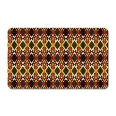 Colorful Geometric Pattern Design Magnet (rectangular) by ExtraAwesomeSauce
