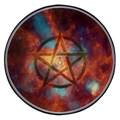 Enchanted Nebula Pentagram Art Wireless Fast Charger(black) by ExtraAwesomeSauce