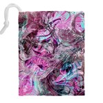  Blend on Pink Drawstring Pouch (4XL) Back