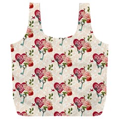 Key To The Heart Full Print Recycle Bag (xxl) by ConteMonfrey