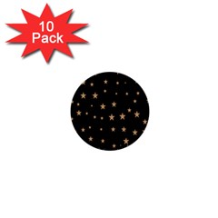 Little Stars Pattern 1  Mini Buttons (10 Pack)  by ConteMonfrey