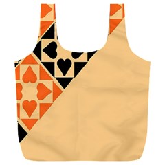 Aesthetic Hearts Full Print Recycle Bag (xxl) by ConteMonfrey
