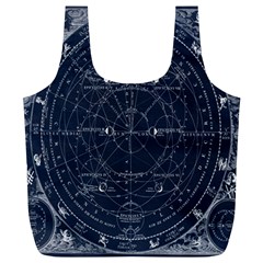 Astronomie Astrologie Vintage  Full Print Recycle Bag (xl) by ConteMonfrey