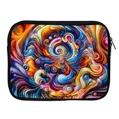 Dynamic Color Vortex Apple Ipad 2/3/4 Zipper Cases by ExtraAwesomeSauce