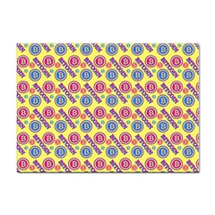 Colorful Bitcoin Pattern Sticker A4 (100 Pack) by ExtraAwesomeSauce