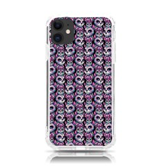 Sugar Skull Cat Pattern Iphone 11 Tpu Uv Print Case by ExtraAwesomeSauce
