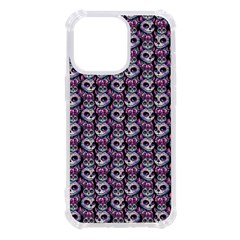 Sugar Skull Cat Pattern Iphone 13 Pro Tpu Uv Print Case by ExtraAwesomeSauce