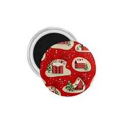 Christmas New Year Seamless Pattern 1 75  Magnets by Ket1n9