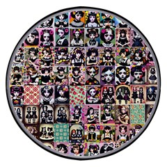 Spanish Gothic Girls Pattern Wireless Fast Charger(black) by violetheavensky