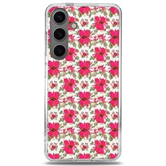 Retro 1880s Flowers Pattern 14 Samsung Galaxy S24 6 2 Inch Tpu Uv Case by violetheavensky