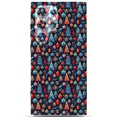 Vintage Style Christmas Decoration Pattern Motif Samsung Galaxy S24 Ultra 6 9 Inch Black Tpu Uv Case by dflcprintsclothing