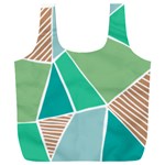Geometric Colors  pool Full Print Recycle Bag (XXL) Front