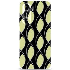 Brown Minimalist Leaves Samsung Galaxy S24 Plus 6 7 Inch Black Tpu Uv Case by ConteMonfrey