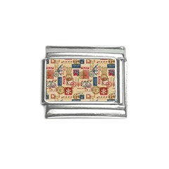 Letters Writing Paper Text Pattern Italian Charm (9mm) by Apenda