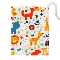 Pet Animal 03 Drawstring Pouch (4xl) by myclothy