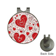 Be My Valentine Hat Clips With Golf Markers by pollyparadiseartshop