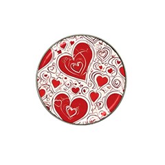 Be My Valentine Hat Clip Ball Marker (10 Pack) by pollyparadiseartshop