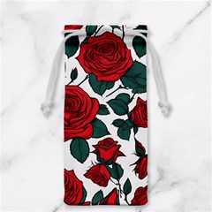 Roses Jewelry Bag by pollyparadiseartshop