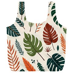 Leaves Autumn Full Print Recycle Bag (xxl) by Salmanaz77