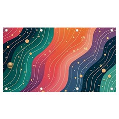 Art Abstract Pattern Banner And Sign 7  X 4  by Salmanaz77