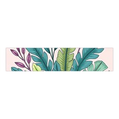 Illustrations Plants Nature Leaves Velvet Scrunchie by Salmanaz77