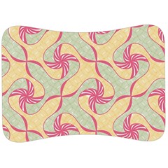 Abstract Pattern Design Scrapbooking Velour Seat Head Rest Cushion by Paksenen