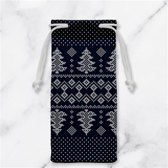 Winter Wonderland Pattern Jewelry Bag by ArtfulThreads