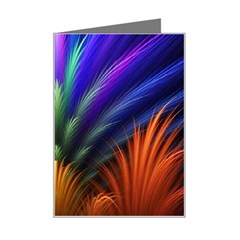 Abstract Colors - , Abstract Colors Mini Greeting Card by kyorashop23