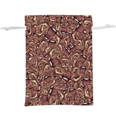 Human Spider Mutant Creatures Motif Random Pattern Lightweight Drawstring Pouch (xl) by dflcprintsclothing