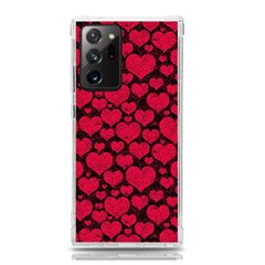 Valentines Day Hearts Pattern Love Red Samsung Galaxy Note 20 Ultra Tpu Uv Case by Maspions