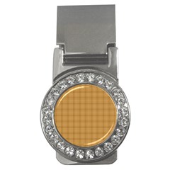 Autumn Fall Plaid Tartan 1 Money Clips (cz)  by dressshop