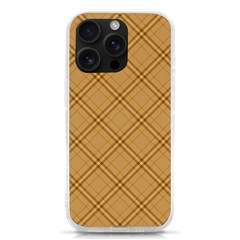 Autumn Fall Plaid Tartan 1 Diagonal Iphone 16 Pro Tpu Uv Print Case by dressshop